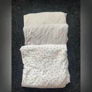 3 fitted crib sheets